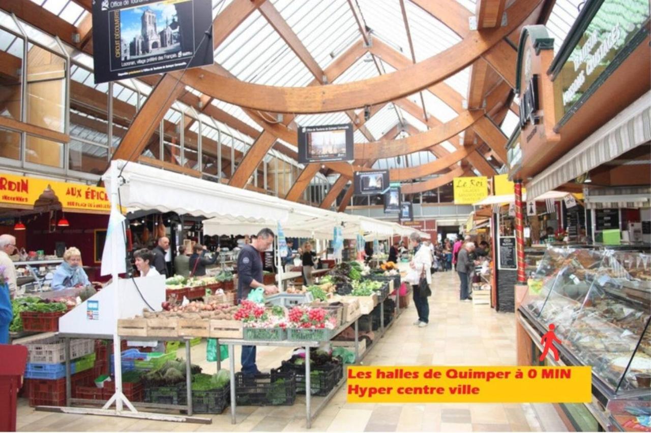 Cosy Appartement Hyper Centre-Ville 캥페르 외부 사진
